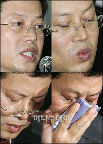 [사진]'복잡한 심경' 김용철 변호사