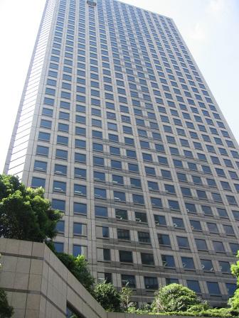 ↑ 일본 도쿄 미나토구에 위치한 시로야마 트러스트 타워. 이 빌딩 9층에 SBJ 본점과 도쿄지점이 자리하고 있다.ⓒ정진우 기자