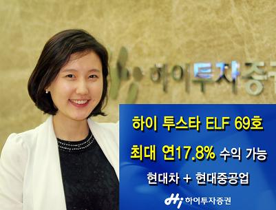하이투자증권, 최대 연 17.8% 수익추구 ELF 공모