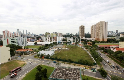↑삼성물산 건설부문이 싱가포르 도심에 짓는 복합의료시설 커넥션 현장 부지ⓒ이명근 기자
