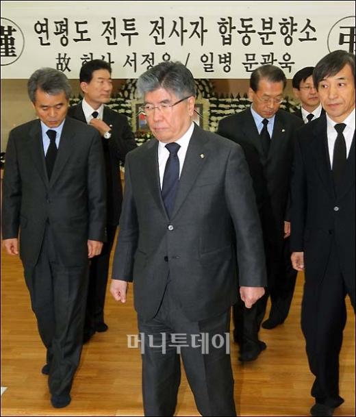 [사진]김중수 한국은행 총재 빈소 방문