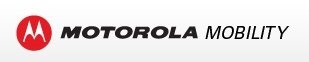 모토로라의 휴대폰 및 셋톱박스 사업이 분사한 모토로라 모빌리티 로고. 