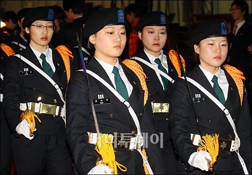 [사진]'위풍당당' 국내 첫 여성 ROTC