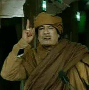 카다피 "국민은 나를 사랑한다... 날 위해 죽을수도 있어"