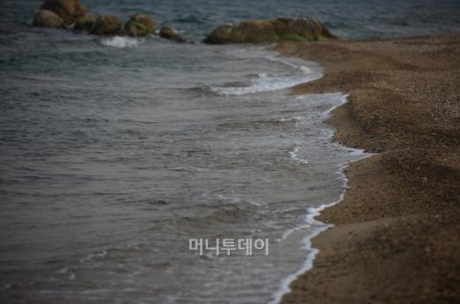 ▲아름다운 해변 망양해수욕장 