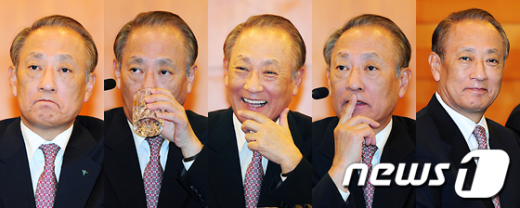 [사진]외환銀 인수 앞둔 김승유 하나금융 회장의 표정