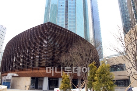 ↑메세나폴리스 단지내에 있는 문화공연장 모습.ⓒ사진제공=GS건설<br>

