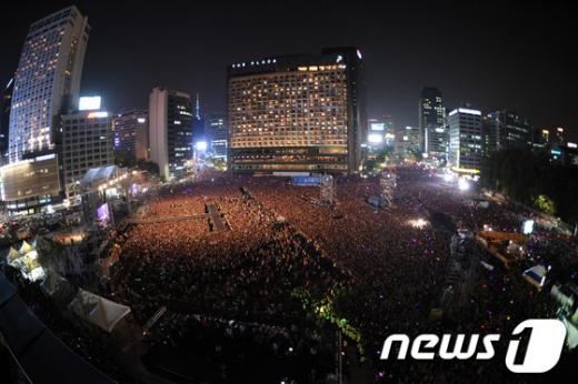 [사진]'서울 광장 가득 매운 인파'