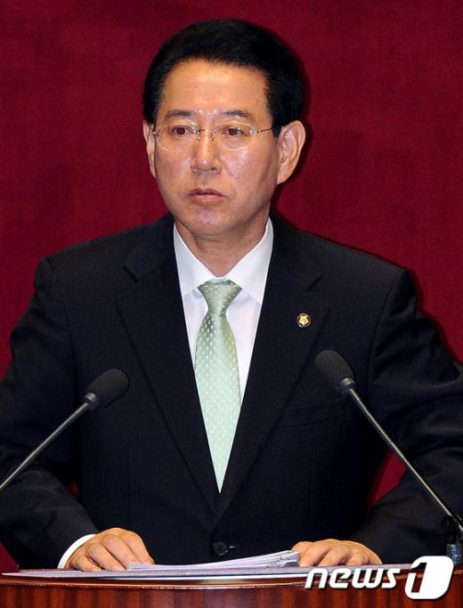 [사진]민주통합당 비대위 사무총장에 내정된 김영록 의원