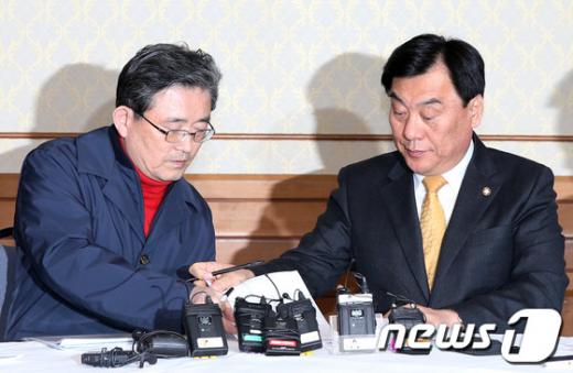 [사진]정부조직법 협상, 朴 정부 21일만에 최종 타결