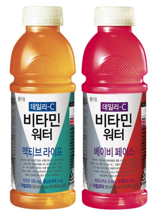 롯데칠성, 비타민워터 신제품 2종 출시