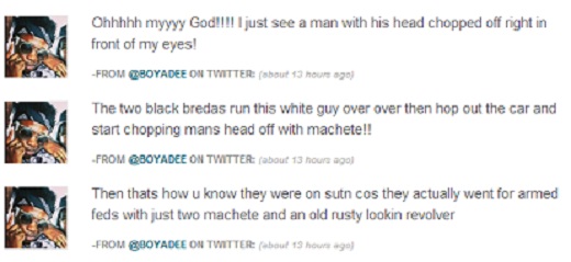 트위터에서 'BOYADEE'라는 아이디(ID)를 쓰는 누리꾼이 피해자가 참수당하는 것을 목격했다고 주장했다. /사진=ITV 웹사이트 캡처