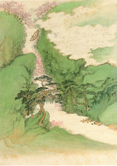  도판: 왕휘(1632~1717)  중국, 청대 『陶淵明逸致特展』(타이페이고궁박물원, 1988), 도24