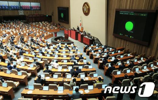 [사진]국회, "동북아역사왜곡특위 구성" 만장일치 의결