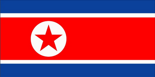 북한 국기/사진=온라인 블로그