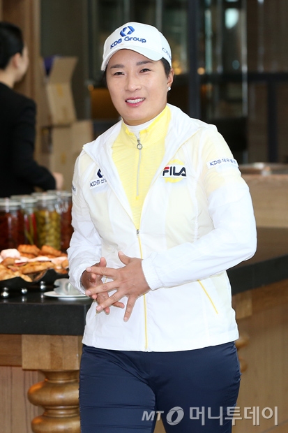 [사진]박세리, 골프여제의 화사한 미소!