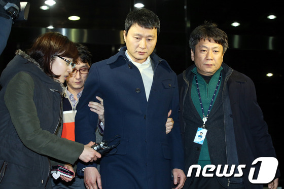 [사진]김철 전 동양네트웍스 대표 구속