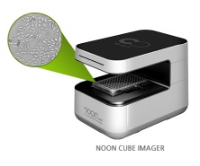 ↑실리콘화일 실리간 세포분석장치