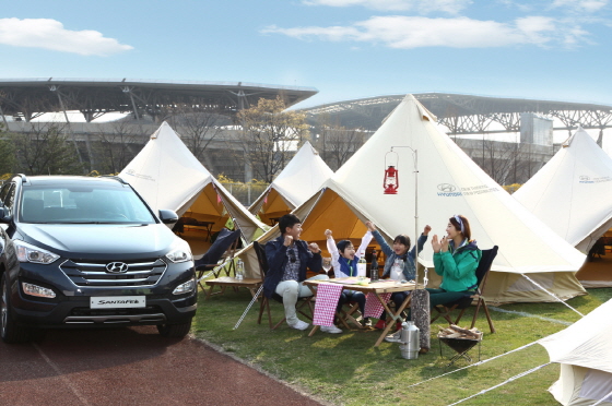 현대차 SUV 고객 대상 ‘캠핑 인 더 시티’ 이벤트 참가자 모집/사진제공=현대자동차