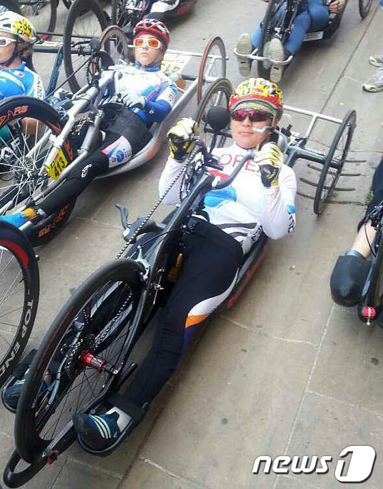 [사진]장애인사이클 이도연, 국제대회 첫 우승 '쾌거'