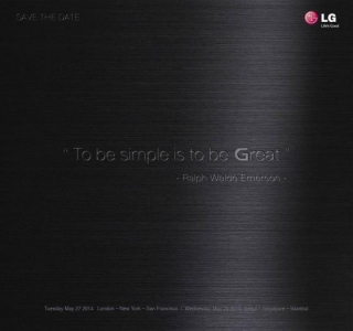 LG G3 초대장. G3는 QHD 디스플레이를 채택한 것으로 알려졌다. / 사진=LG전자