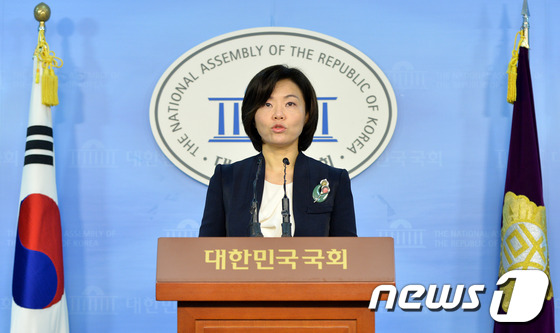 민현주 새누리당 대변인. 2014.3.24/뉴스1 © News1   박철중 기자