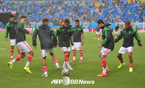 멕시코 축구 대표팀/ AFPBBNews=뉴스1