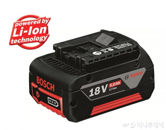 보쉬, 18V 5.0Ah 리튬이온 배터리 출시