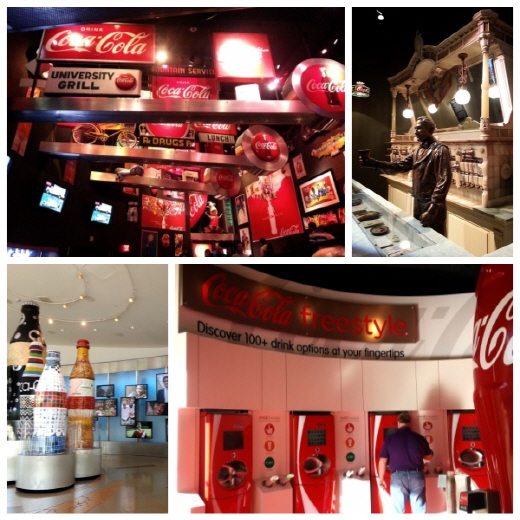 ↑ World of Coca-Cola 내부