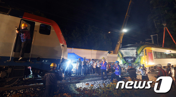 [사진] 끊이지 않는 열차사고... '안전불감증' 사고 불렀다