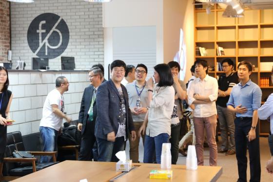 31일 서울 강남 마루180 빌딩에서 열린 퓨처플레이의 공식 론칭 행사장 모습/사진=퓨처플레이 제공