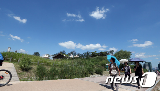 [사진]'푸른 하늘 펼쳐진 서울 하늘'