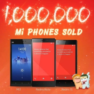 샤오미가 인도에서 5개월도 안돼 100만대의 스마트폰을 판매했다.  /사진제공=샤오미