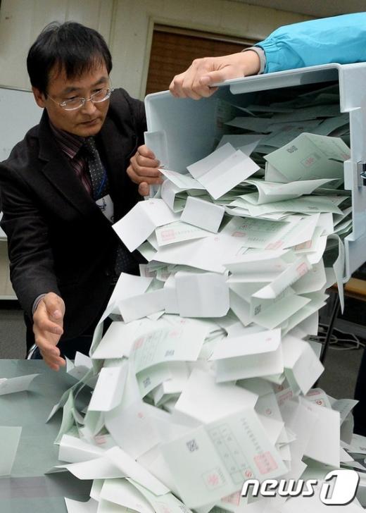 [사진]첫 전국동시조합장 선거 '뚜껑 열어보니'