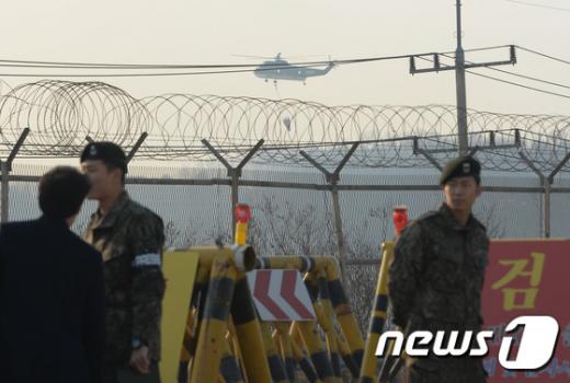 [사진]파주 DMZ 화재, 북한서부터 시작돼 확산