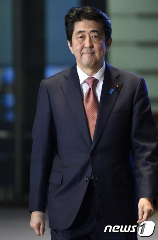 아베 신조 일본 총리가 26일 미국을 방문한다. © AFP=News1 2015.04.24/뉴스1 © News1