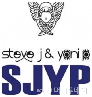 (위)'스티브J&amp;요니P' BI, (아래)'스티브J&amp;요니P'의 세컨드 라인 'SJYP' / 사진제공=SK네트웍스