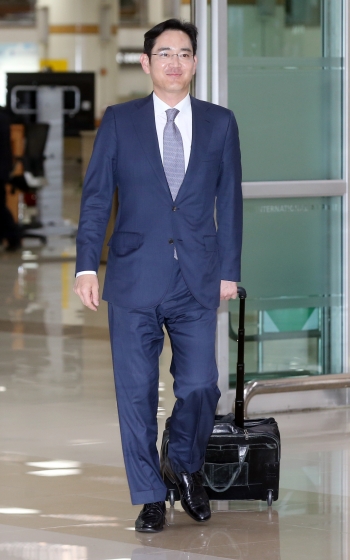 이재용 삼성전자 부회장이 지난 3월 29일 중국에서 열린 보아오포럼을 마치고 김포공항을 통해 입국했다./사진=임성균 기자