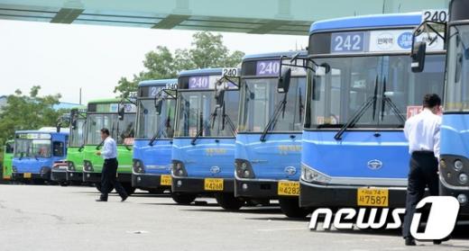 [사진]서울시 버스노조 '총파업 예고'