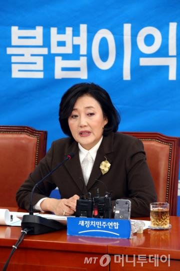 박영선 새정치민주연합 의원/ 사진=뉴스1
