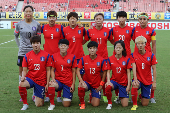 '2015 동아시안컵' 한국여자축구 대표팀/사진=뉴스1