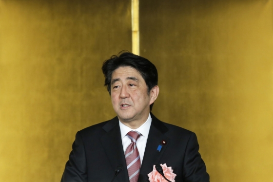 아베 신조 일본 총리. /사진=블룸버그