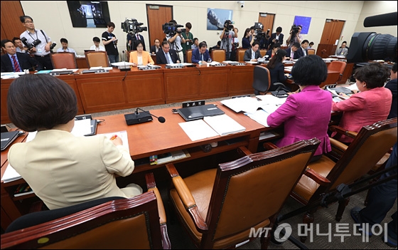 [사진]비어있는 김무성 대표 자리