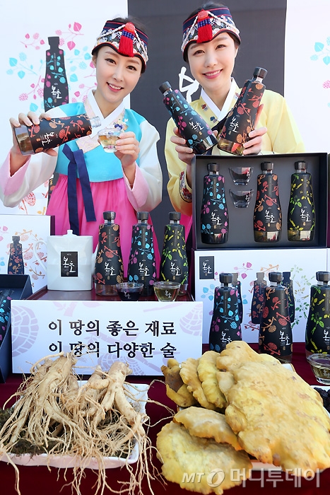 [사진]국순당, 전통주 신제품 선물세트 소개