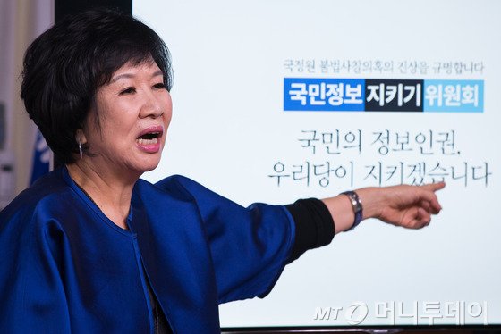  손혜원 새정치민주연합 홍보위원장. 2015.7.23/뉴스1  