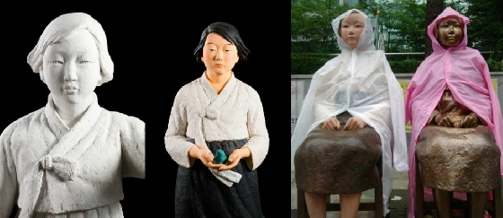 3월1일부터 15일까지 서울 종로구 미술관 '갤러리 고도'에서 전시될 소녀상들 /사진제공=갤러리 고도
