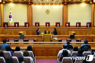 헌법재판소 대심판정/뉴스1 © News1