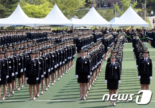 [사진]중앙경찰학교 신임경찰 제287기 졸업식