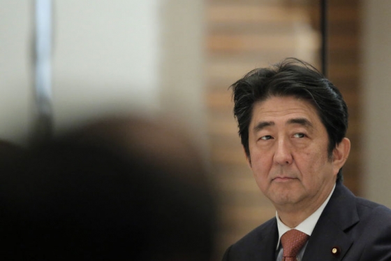 아베 신조 일본 총리. /사진=블룸버그통신