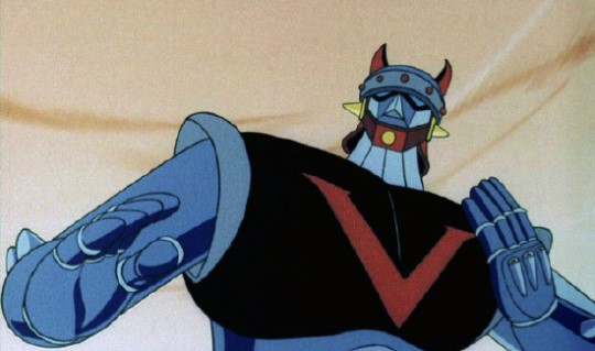 1976년 7월24일 개봉한 국내 최초 로봇 만화영화 '로보트 태권브이'의 한 장면. /사진=스타뉴스